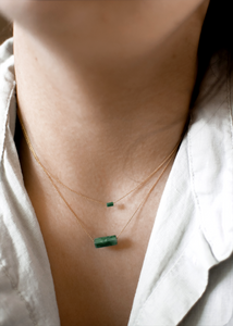Jade Necklace | Ultra Dainty Chain