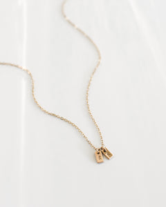 Dainty Tag Necklace