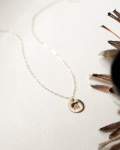 Silver Linings Collection ︱ 1/2” Disc Necklace