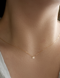 Dainty Tag Necklace
