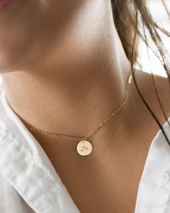 Disc 2025 necklace silver